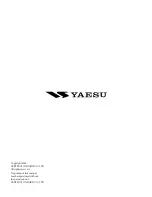 Preview for 206 page of Yaesu FT-2000 - MENU MODE LIST Technical Supplement