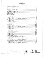 Preview for 2 page of Yaesu FT-2400H Technical Supplement