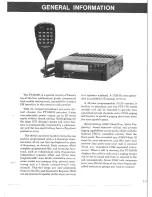 Preview for 3 page of Yaesu FT-2400H Technical Supplement