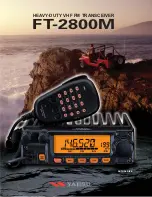 Preview for 1 page of Yaesu FT-2800M Brochure & Specs