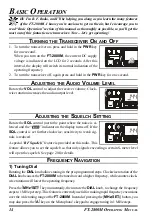 Preview for 16 page of Yaesu FT-2800M Operatiing Manual