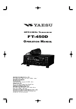 Предварительный просмотр 1 страницы Yaesu FT-450D Operation Manual