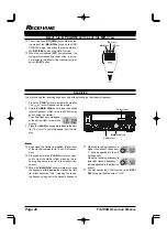 Предварительный просмотр 22 страницы Yaesu FT-450D Operation Manual