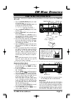 Предварительный просмотр 49 страницы Yaesu FT-450D Operation Manual