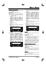 Предварительный просмотр 85 страницы Yaesu FT-450D Operation Manual