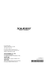 Предварительный просмотр 40 страницы Yaesu FT-4VR Operating Manual