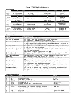 Yaesu FT-60E Quick Reference предпросмотр