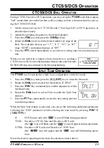 Предварительный просмотр 27 страницы Yaesu FT-60R Operating Manual