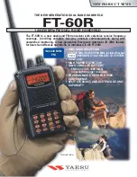 Yaesu FT-60R Specifications preview