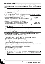 Preview for 8 page of Yaesu FT-70DR Advance Manual