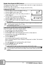 Preview for 9 page of Yaesu FT-70DR Advance Manual