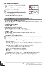 Preview for 16 page of Yaesu FT-70DR Advance Manual