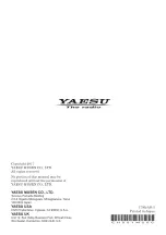 Preview for 44 page of Yaesu FT-70DR Operating Manual