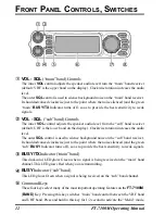 Предварительный просмотр 14 страницы Yaesu FT-7100M Operating Manual