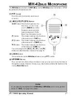 Предварительный просмотр 19 страницы Yaesu FT-7100M Operating Manual