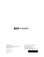 Предварительный просмотр 60 страницы Yaesu FT-7100M Operating Manual