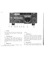 Предварительный просмотр 9 страницы Yaesu FT-77 Operating Manual