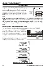 Предварительный просмотр 24 страницы Yaesu FT-7800R Operating Manual