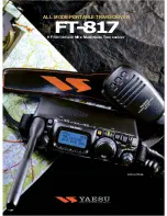 Предварительный просмотр 1 страницы Yaesu FT-817ND Brochure & Specs