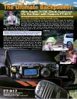 Предварительный просмотр 2 страницы Yaesu FT-817ND Brochure & Specs