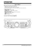 Предварительный просмотр 32 страницы Yaesu FT-847 Operating Manual