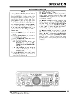 Предварительный просмотр 35 страницы Yaesu FT-847 Operating Manual