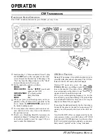 Предварительный просмотр 50 страницы Yaesu FT-847 Operating Manual