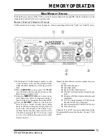 Предварительный просмотр 73 страницы Yaesu FT-847 Operating Manual