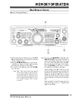 Предварительный просмотр 75 страницы Yaesu FT-847 Operating Manual