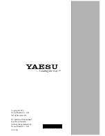 Предварительный просмотр 108 страницы Yaesu FT-847 Operating Manual