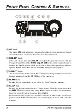 Предварительный просмотр 22 страницы Yaesu FT-857D Operating Manual