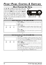 Предварительный просмотр 26 страницы Yaesu FT-857D Operating Manual