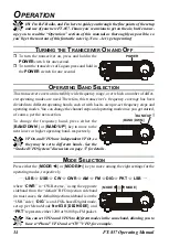 Предварительный просмотр 36 страницы Yaesu FT-857D Operating Manual