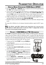 Предварительный просмотр 67 страницы Yaesu FT-857D Operating Manual