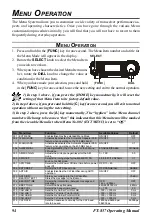 Предварительный просмотр 96 страницы Yaesu FT-857D Operating Manual