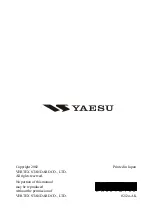 Предварительный просмотр 132 страницы Yaesu FT-857D Operating Manual