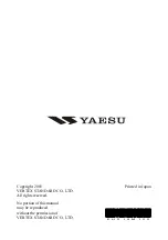 Preview for 72 page of Yaesu FT-8800R Operating Manual