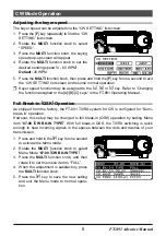 Предварительный просмотр 5 страницы Yaesu FT-891 Advance Manual