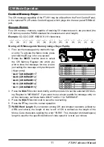 Preview for 11 page of Yaesu FT-891 Advance Manual