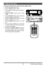 Предварительный просмотр 15 страницы Yaesu FT-891 Advance Manual