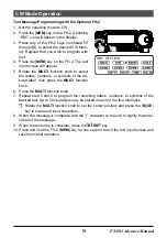 Предварительный просмотр 19 страницы Yaesu FT-891 Advance Manual