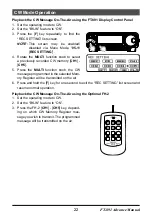 Предварительный просмотр 22 страницы Yaesu FT-891 Advance Manual