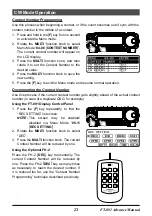 Предварительный просмотр 23 страницы Yaesu FT-891 Advance Manual