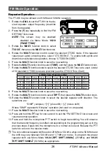 Предварительный просмотр 26 страницы Yaesu FT-891 Advance Manual