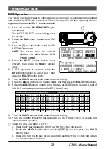 Предварительный просмотр 28 страницы Yaesu FT-891 Advance Manual