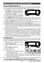 Предварительный просмотр 35 страницы Yaesu FT-891 Advance Manual