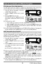 Предварительный просмотр 36 страницы Yaesu FT-891 Advance Manual