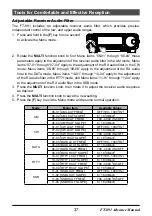 Предварительный просмотр 37 страницы Yaesu FT-891 Advance Manual