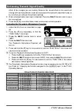 Предварительный просмотр 40 страницы Yaesu FT-891 Advance Manual