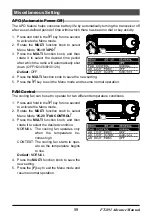 Предварительный просмотр 59 страницы Yaesu FT-891 Advance Manual